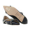 JIMMY CHOO GENEVI FLAT BOB BLACK CRYSTAL Damen Schuhe 94692864 [P]