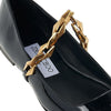 JIMMY CHOO ダイヤモンドティルダフラットシューズブラック 94692865 [P]