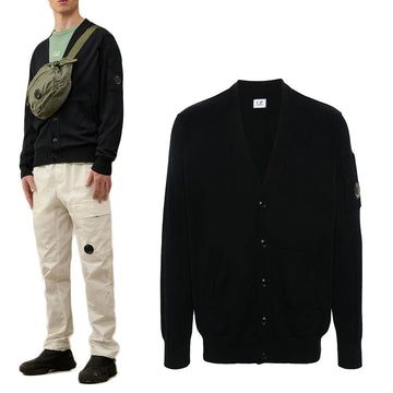 CP COMPANY レンズワッペンカーディガン 16CMKN054A 004037A 999 94791488