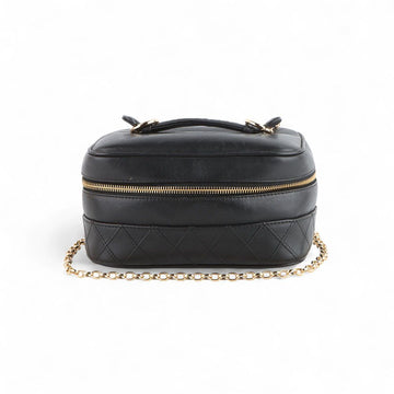 CHANEL Kosmetiktasche Vanity Gold Schwarz 32961 94828037