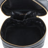 CHANEL Make-up Tasche Vanity mit Goldbeschlägen Schwarz /32961 94828037 [P]