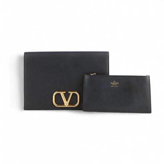 VALENTINO UW2P0S89 Vロゴ シグネチャー パウチ クラッチバッグ /32975 94849547
