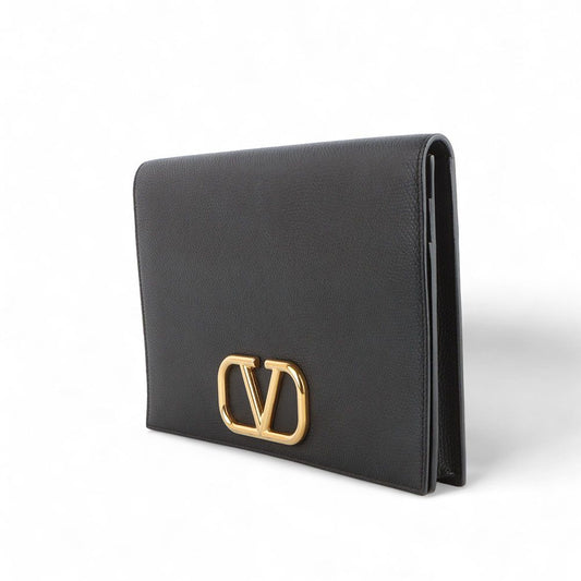 VALENTINO UW2P0S89 Vロゴ シグネチャー パウチ クラッチバッグ /32975 94849547