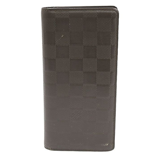 Louis Vuitton Brown Damier Infini Leather Brazza Wallet N63120 95532005