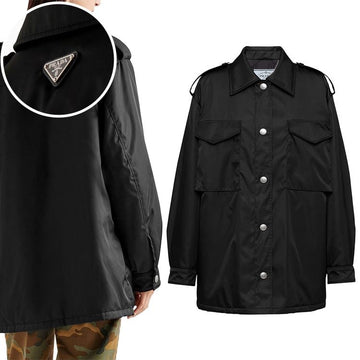 PRADA 三角ロゴ リナイロン ダウン ジャケット 292175 1WQ8 F0002 96086212