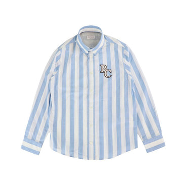 BRUNELLO CUCINELLI Gestreifte Kinderbluse C001 - BW659C370B 96097451