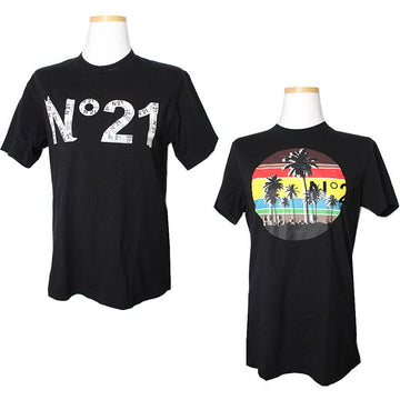 No. 21 N21 Kids Black Print T-Shirt Set 12 Years 96298194