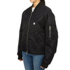 Courreges Women's Padded Bomber Jacket in Black 96307058 [P]