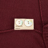 Bode MRF23KT004 MAROON Men's Cardigan Oversized Fit 96307346 [P]