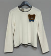 GUCCI カイ ブローチ シルク コットン ニット (55) 97267972 [P]