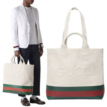 Gucci 24SS Embossed Detail Canvas Tote Bag 782741 FAC4W 8477 97283084