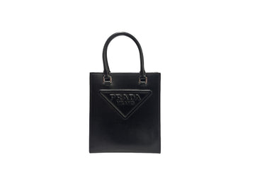 PRADA 三角ロゴ レザー ミニ クロスバッグ ブラック 1BA333 97401498