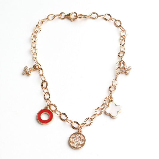 Other Brand Multi-Cross 925 Silver Bracelet 97442353