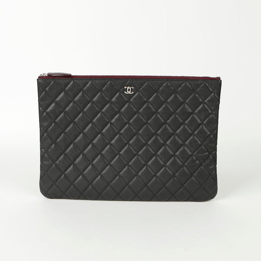 CHANEL Caviar Skin Classic Large Clutch A82552 95986187