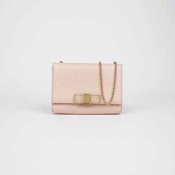 SALVATORE FERRAGAMO 22 B558 Genie Bow Mini Shoulder Crossbody Bag 97274195