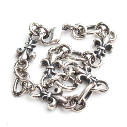 Other Brand Fleur de Lis 925 Silver Bracelet 97500695