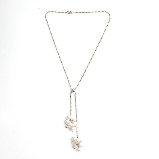 Other Brand Baroque Pearl Pom Pom Necklace 97514713