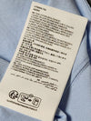 AMI Sky Blue Big Heart Embroidery Oversized T-Shirt UTS004 97523686 [P]