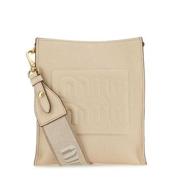 MIU MIU マドラスレザーショルダーバッグ 5BC144 2AJB F0242 98245966