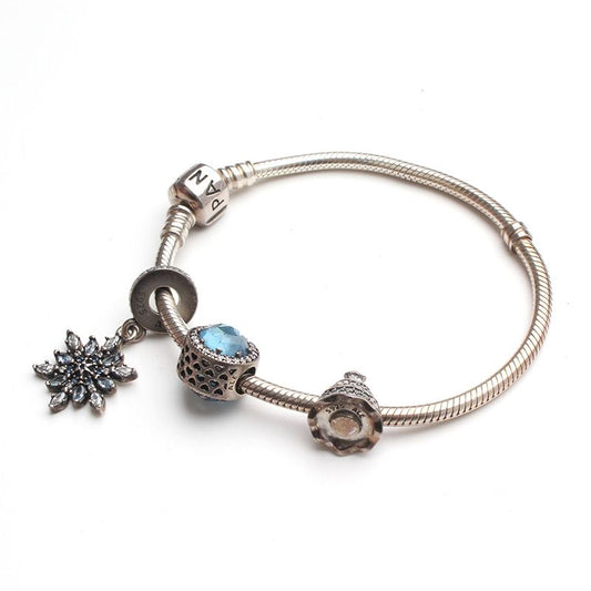 Pandora 925 Silver Charm Bracelet 98401769