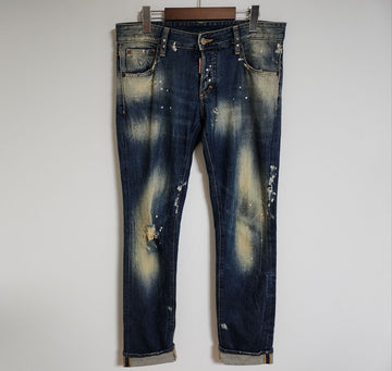 DSQUARED2 Denim Paintpot Slim Fit Jeans 46 98558034
