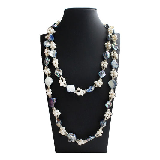 Other Brand Freshwater Pearl Mother of Pearl Necklace 98804053