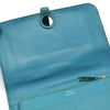 Hermes Emerald Blue Dogon Long Wallet 98879967 [P]