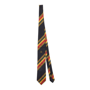 VIVIENNE WESTWOOD メンズ クラシック ストライプ ネクタイ 81050004 W00C5 N401 37709004