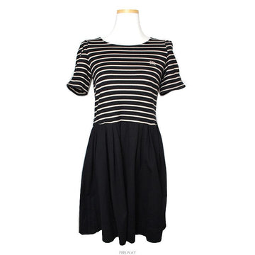 BURBERRY Blue Label gestreiftes Kleid 44 99015507