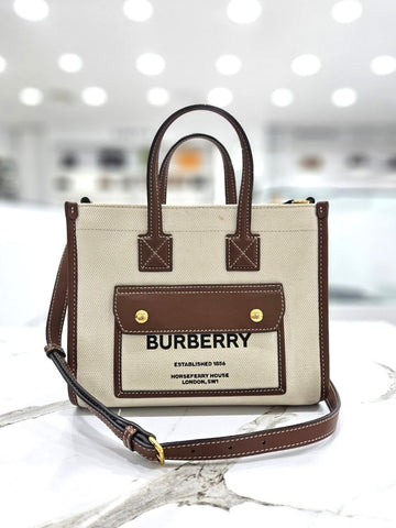 BURBERRY Freya Tote Bag Mini 8044143 99018583