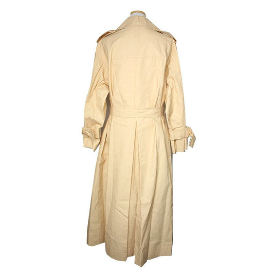 MaxMara Intrend Peach Linen Trench Coat 66 99020215