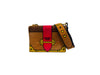 Prada Velvet Rafia Kaye Shoulder Bag 1BD075 99082113 [P]