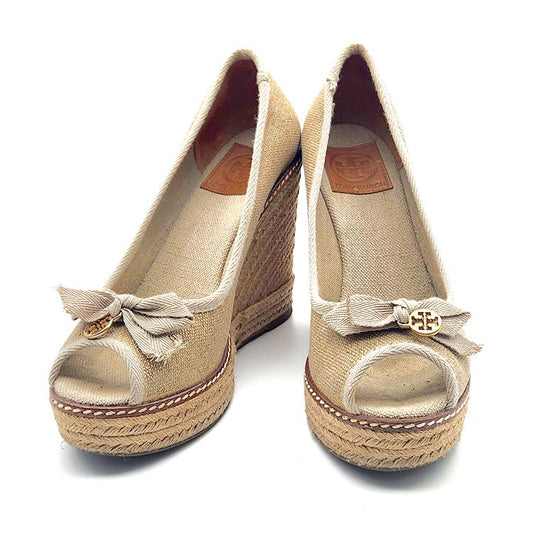 TORY BURCH Espadrille Open Toe Wedge Sandalen L568984 99086681