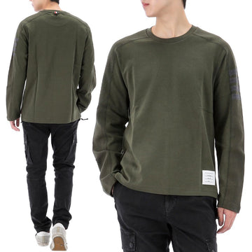Thom Browne Cotton Diagonal 4-Bar Long Sleeve 100354393
