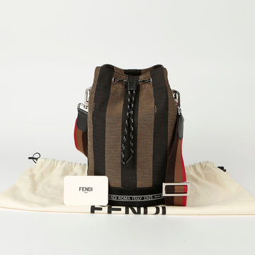 FENDI Montrejeau Bucket Shoulder Crossbody Bag 7VA450 100708523