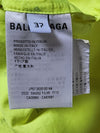 BALENCIAGA Gelbes Multi-Logo Oversized T-Shirt 534332 100422288 [P]