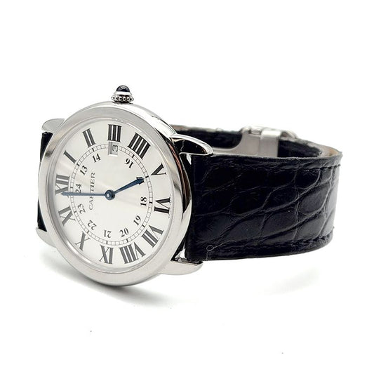 Cartier Longdr Solo Steel Watch (Large) L818921 100532788