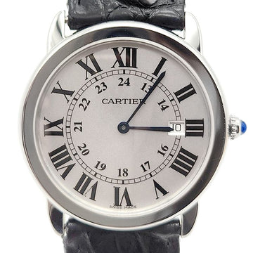 Cartier Longdr Solo Steel Watch (Large) L818921 100532788