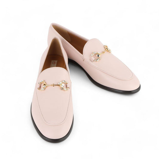 GUCCI 759918 ジョーダン キュービック デコレーション 女性 ローファー 38 1/2サイズ /33091-2 100553821