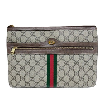 GUCCI Ophidia GG Supreme Dreistreifen Clutch Pouch 517551 100587316