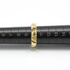 LOUIS VUITTON Q9O62A 18K Gelbgold LV Bolt Ring 50 100710503 [P]