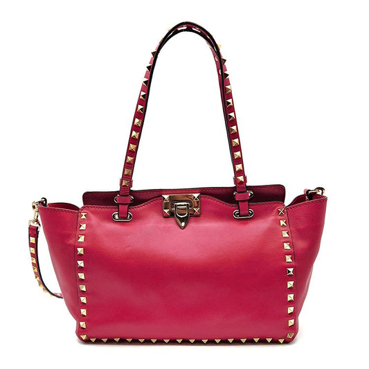 VALENTINO ロックスタッド トート兼ショルダーバッグ L883508 100816481
