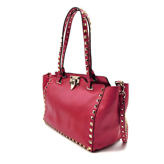 VALENTINO ロックスタッド トート兼ショルダーバッグ L883508 100816481