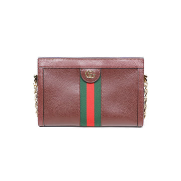 GUCCI オピディア GG ゴールド小型チェーンショルダーバッグ 503877 100829281