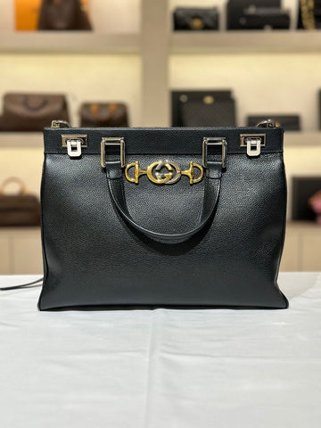 Gucci Medium Top Handle Black Shoulder Bag 564714 100884168 [P]