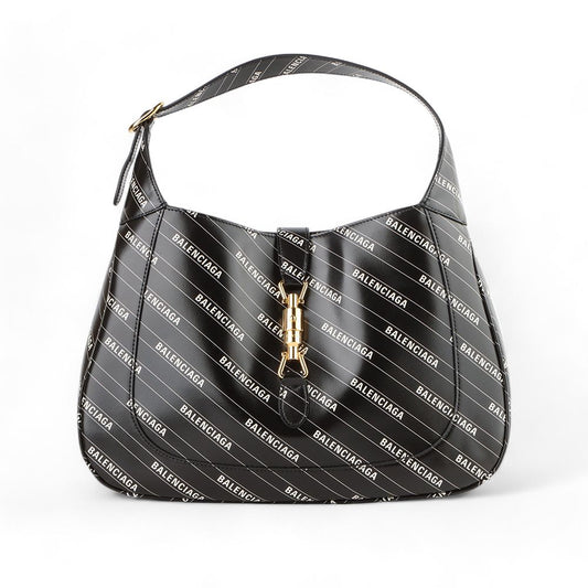 GUCCI 636712 バレンシアガ ハッカープロジェクト ジャッキー 1961 ミディアム ショルダーバッグ 33112 100894348