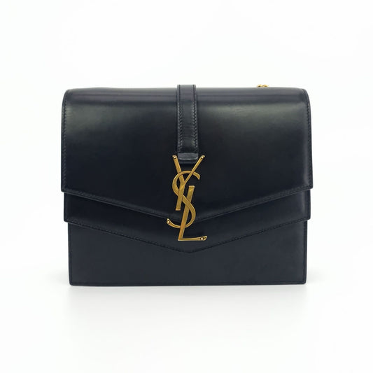 SAINT LAURENT Schleife Mittel Ketten Schultertasche (532629) 101268159