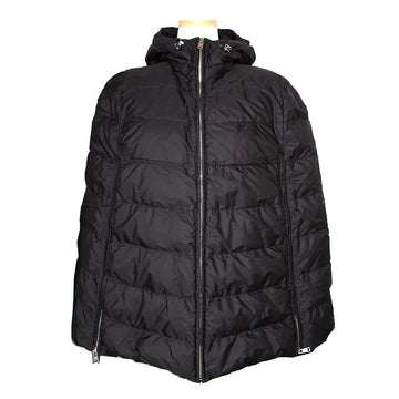 PRADA Schwarzer Gänsedaunen-Hoodie-Padding-Cape 44, 55 101280179