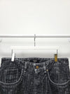 FENDI ブルー FF モノグラム トリートメント デニムパンツ 101280880 [P]