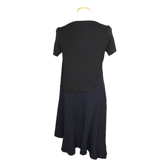 BALENCIAGA ブラックアシンメトリーワンピース 44 101284405